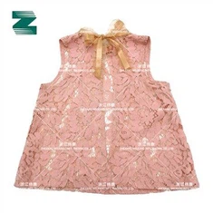 Tyttöjen hihaton pitsimekko